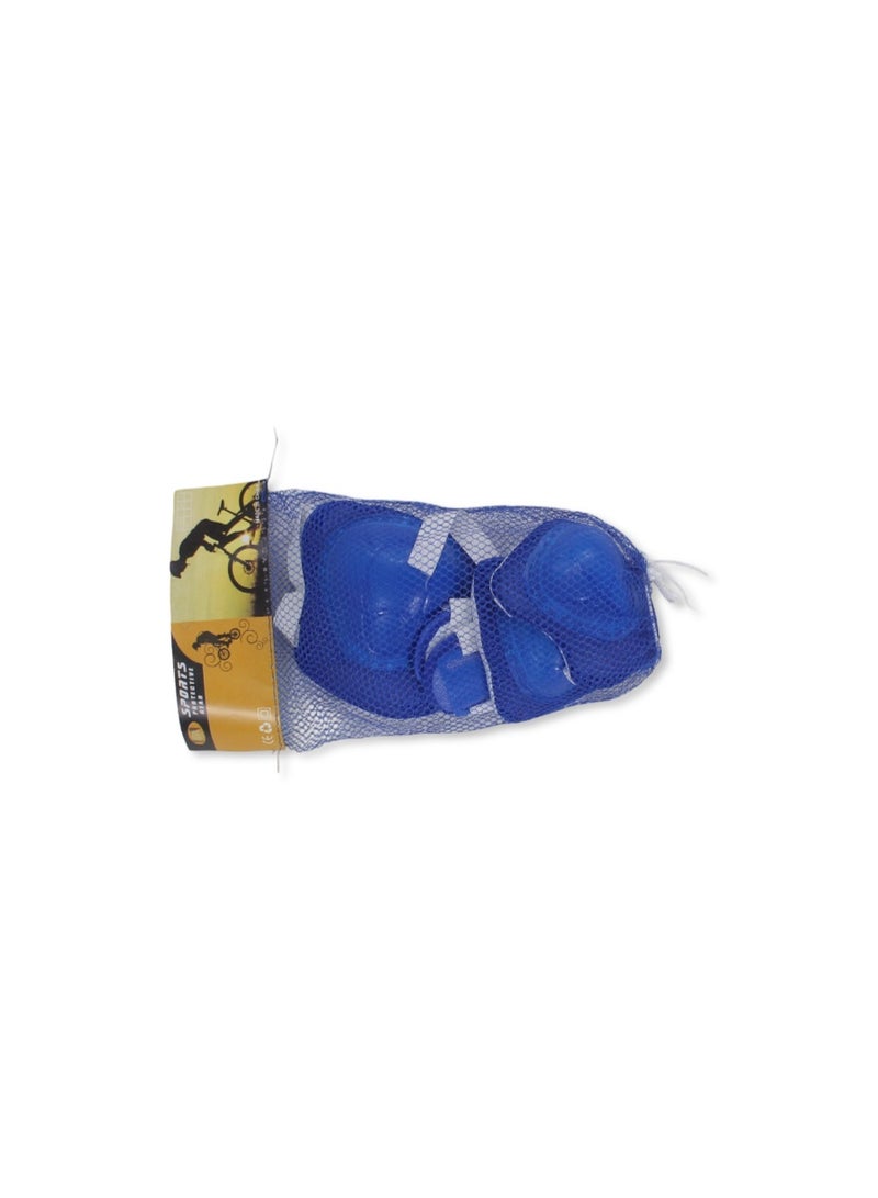 Sports Protective Gear 6 Pcs – Blue - Image 1